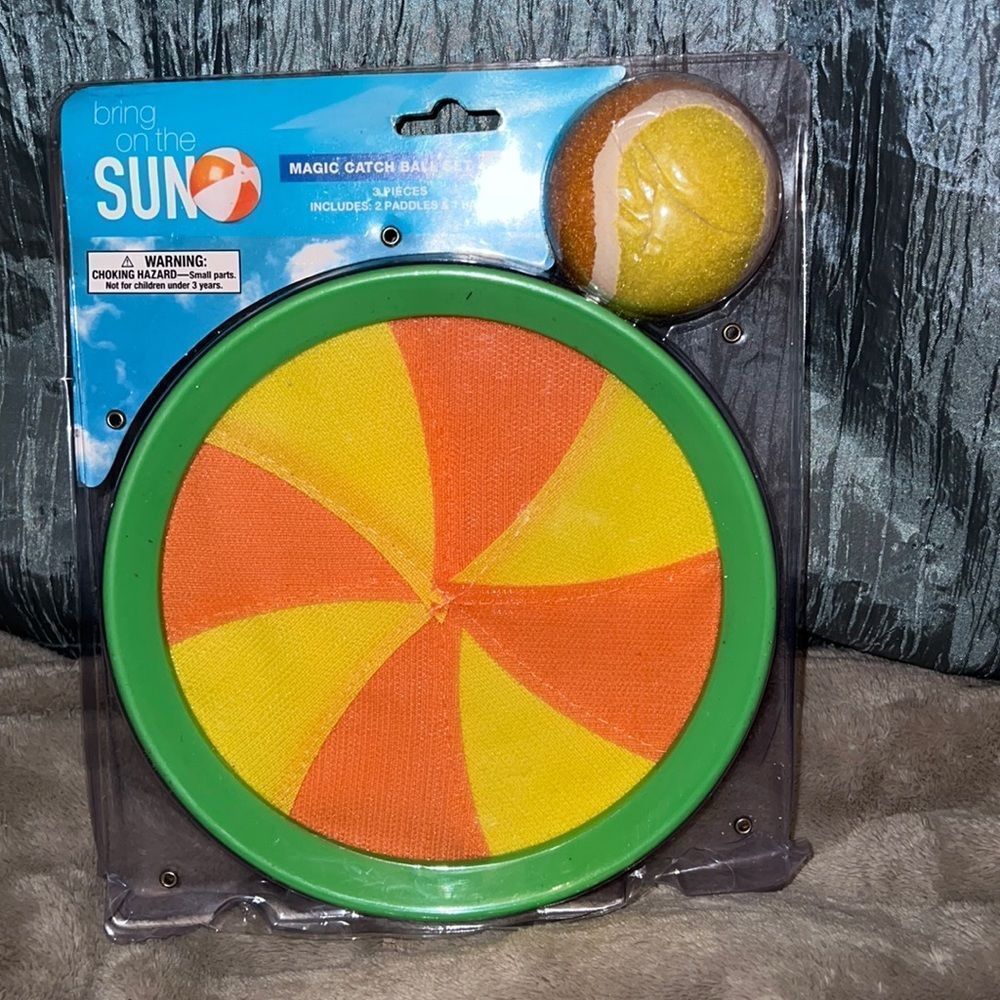 Velcro catch ball set